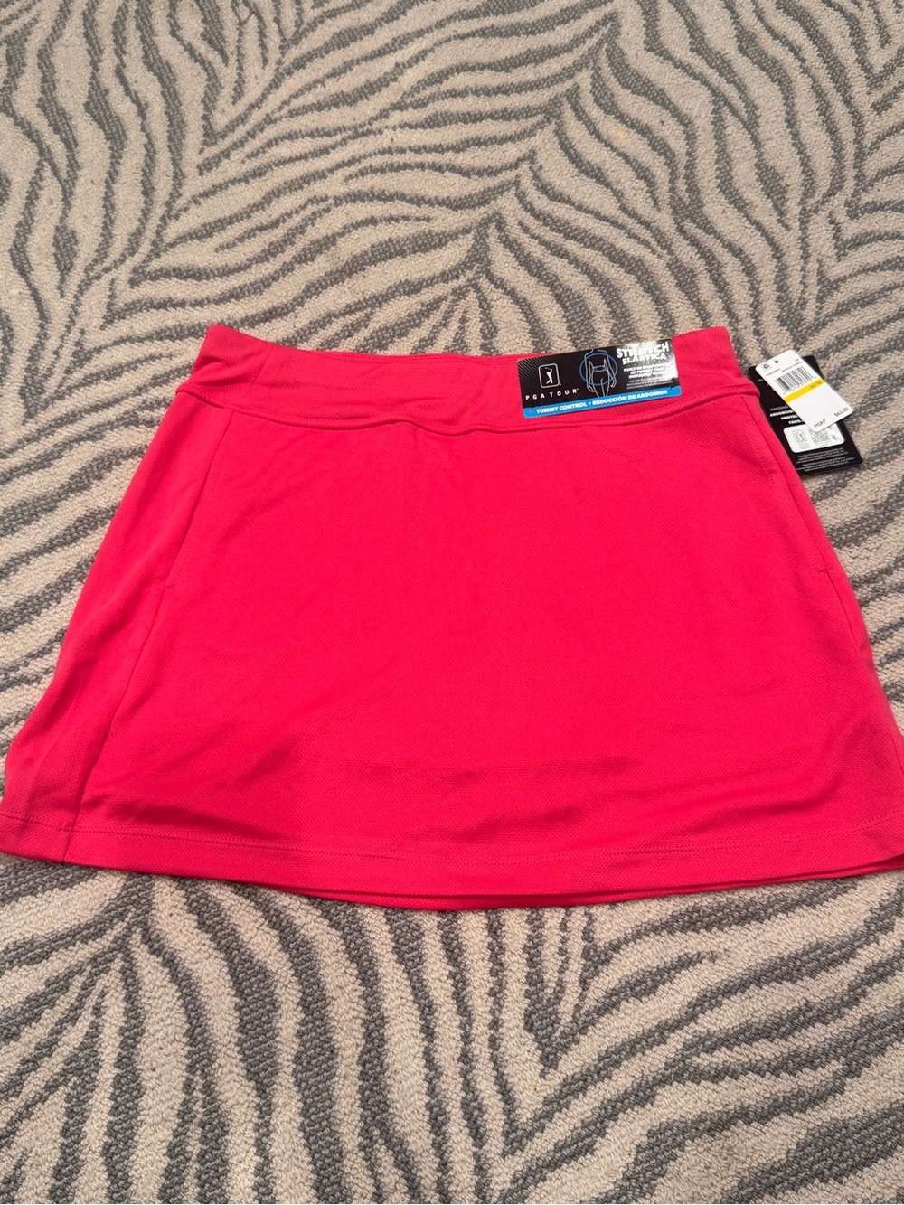 PGA Tour Hot Pink Active Skort